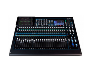 24 channel digital, 24 Mic/Line + 3 stereo, 100mm