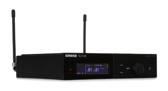 Shure SLXD4 Digital Wireless Receiver - G58 Band