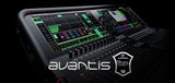 ALLEN & HEATH AVANTIS 96kHz FPGA processing, 64 Input Channels, 24 Fader